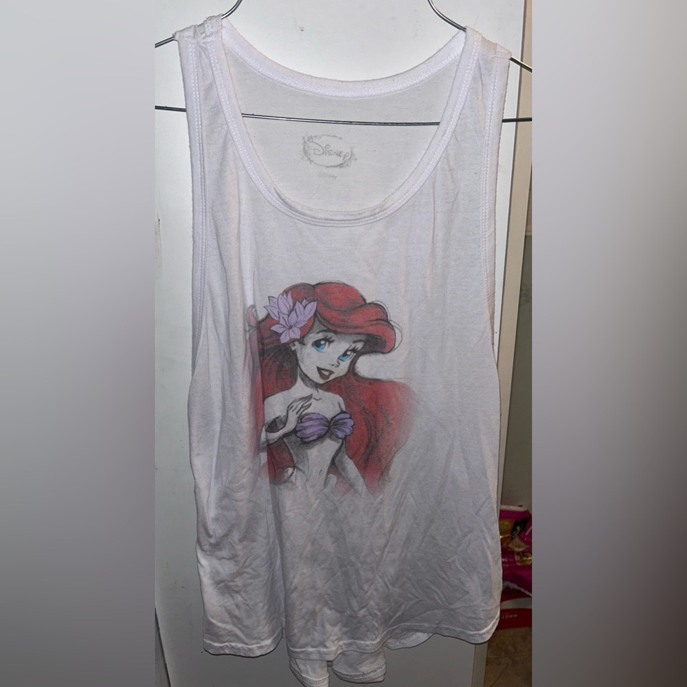 🍒 Preloved Disney Ariel Tank Top